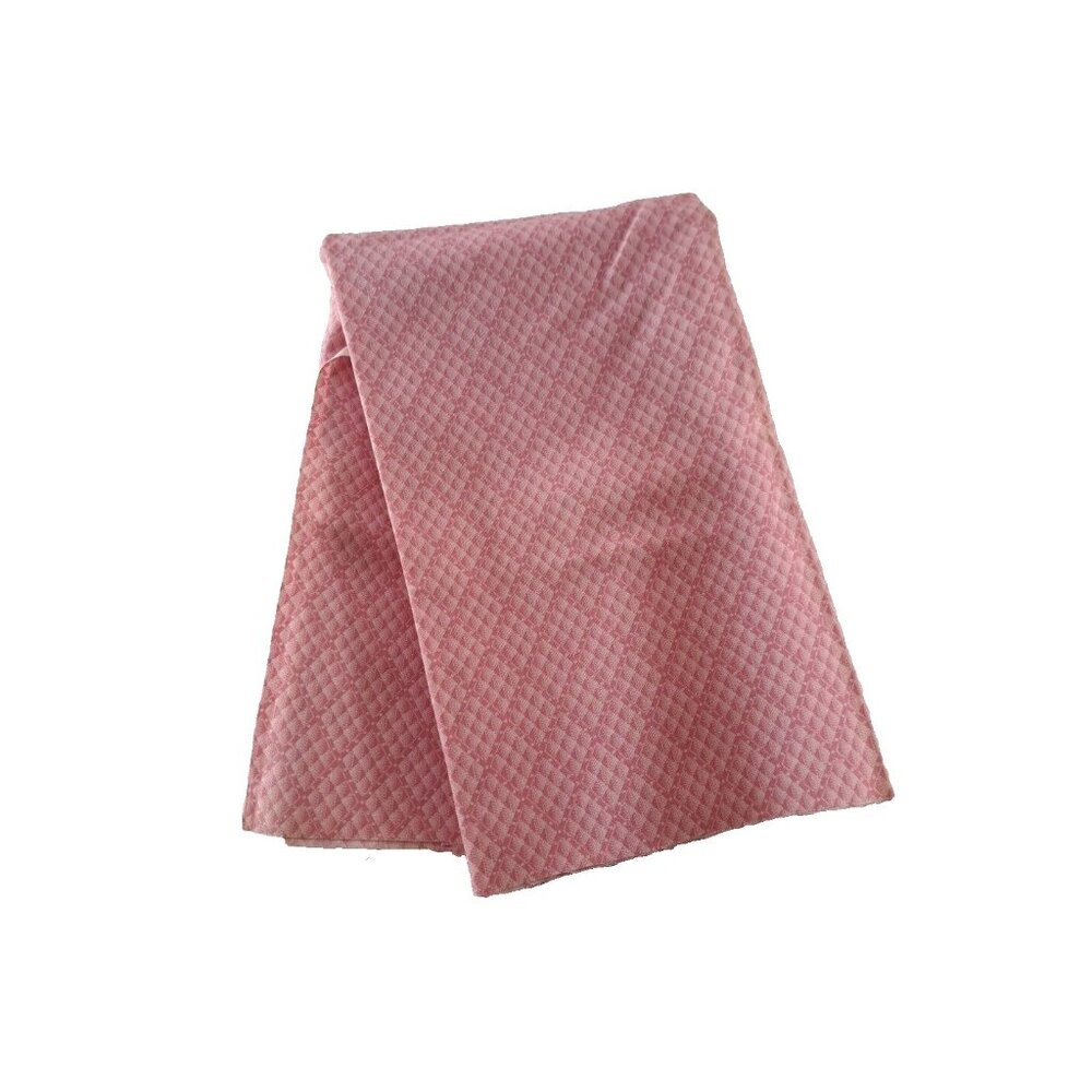 Joan Kessler Concord Fabric Material Remnant Pink White Diamond Crafts DIY 43x18